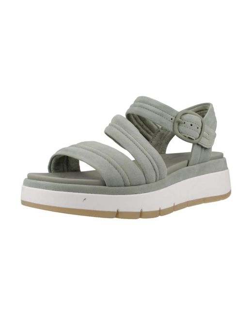 Wedges Clarks en coloris Metallic