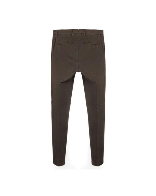 BRIGLIA Gray Chinos for men