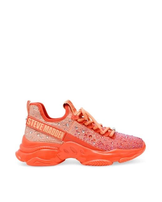 Steve Madden Red Sneakers