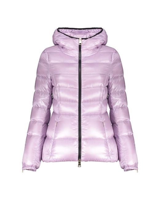 Down Jackets Herno de color Purple