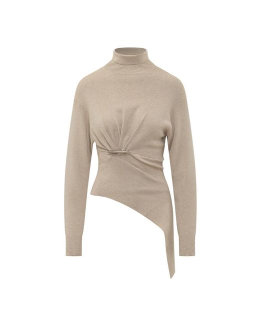 Lanvin Natural Langarm Pullover
