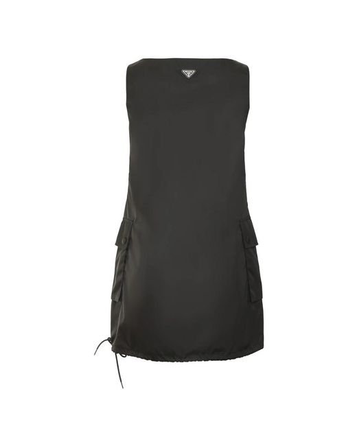 Prada Black Short Dresses