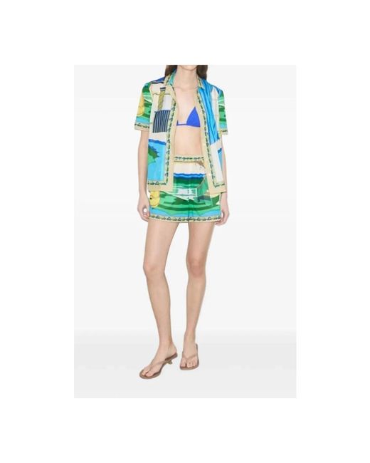 Shirts Tory Burch de color Blue