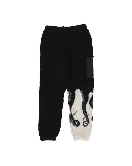 Octopus Black Sweatpants for men