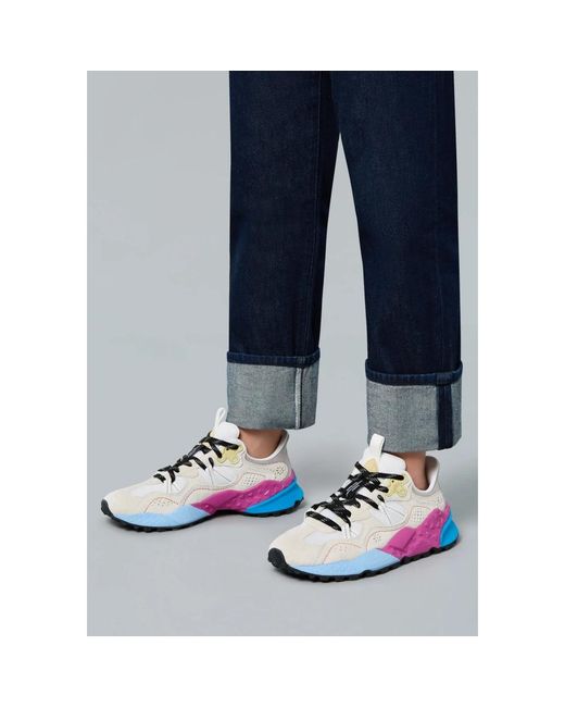 Flower Mountain Blue Sneakers