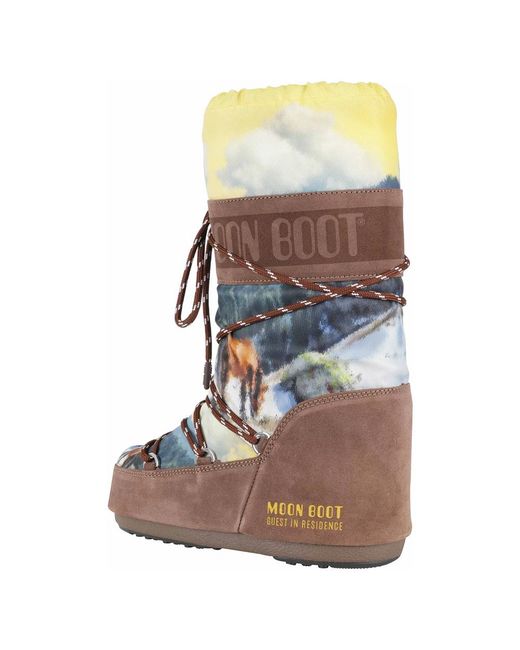 Moon Boot Brown Icon Post