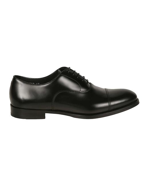 Doucal's Black Business Shoes for men