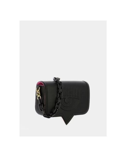 Chiara Ferragni Black Shoulder Bags