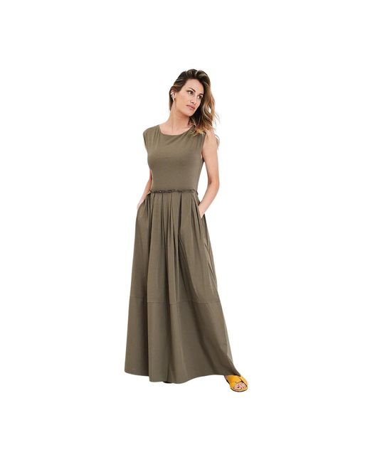 Maxi Dresses Alpha Studio en coloris Natural