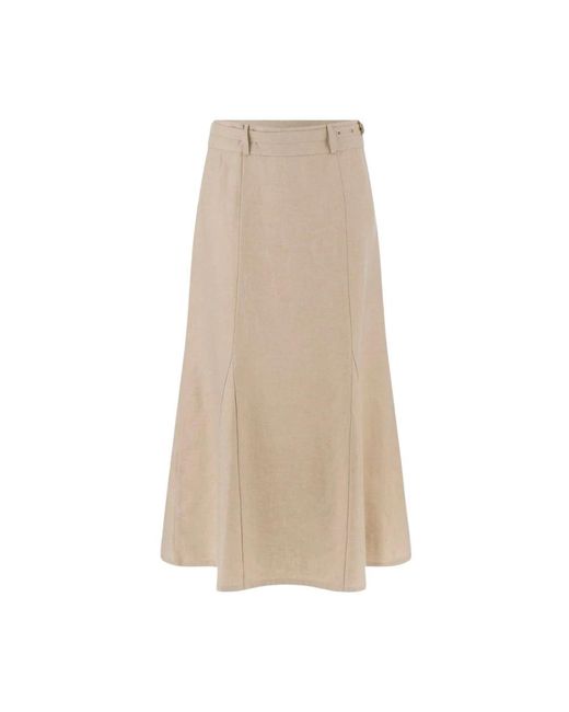 Guess Maxi Rok in het Natural