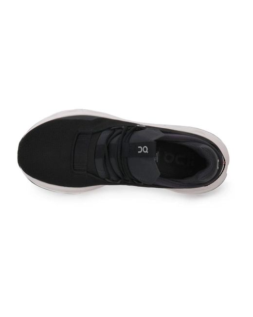 On Shoes Black Cloudnova schwarz weiß sneakers