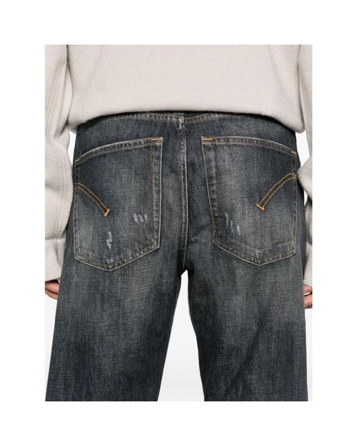 Dondup Stijlvolle Blauwe Jeans Voor Mannen in het Gray voor heren