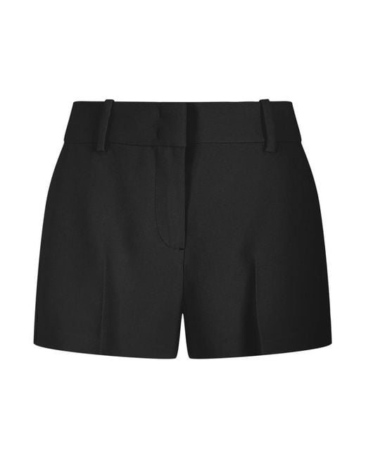 Ermanno Scervino Black Short Shorts