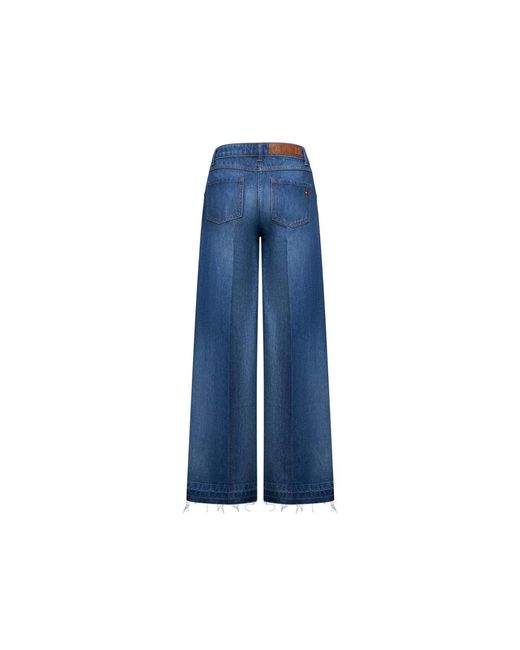 Silvian Heach Wide Jeans in het Blue