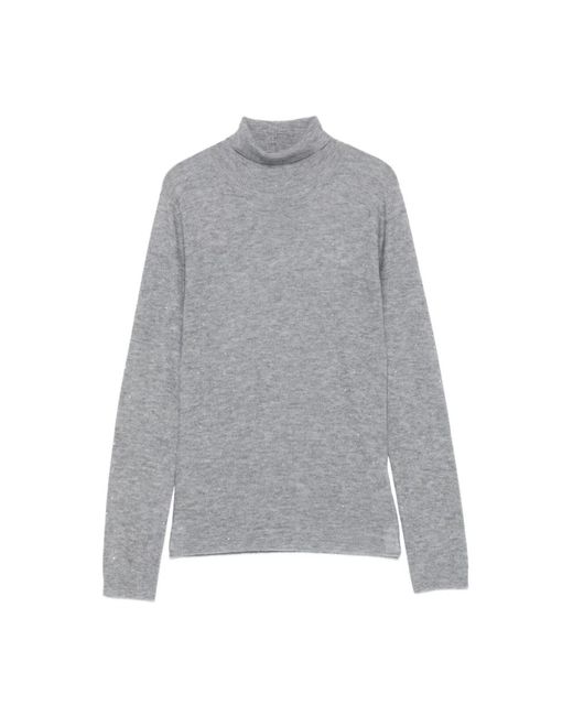 Fabiana Filippi Gray Turtlenecks