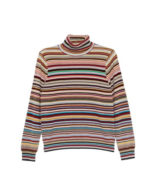 Paul Smith Brown Turtlenecks