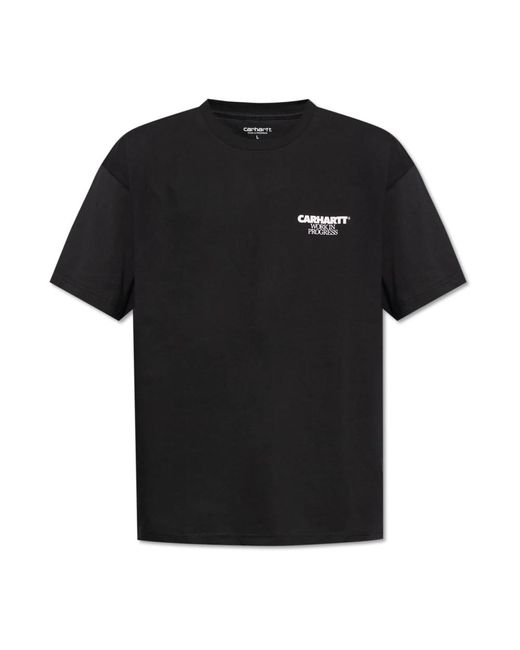 Carhartt Bedrucktes t-shirt in Black für Herren