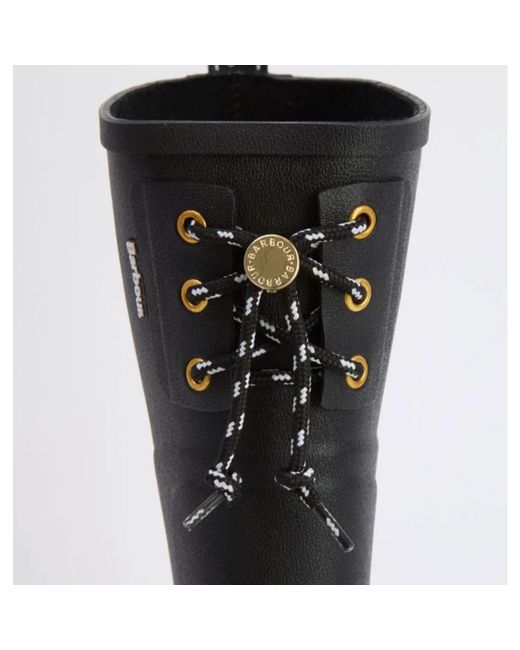 Barbour Black Wellies