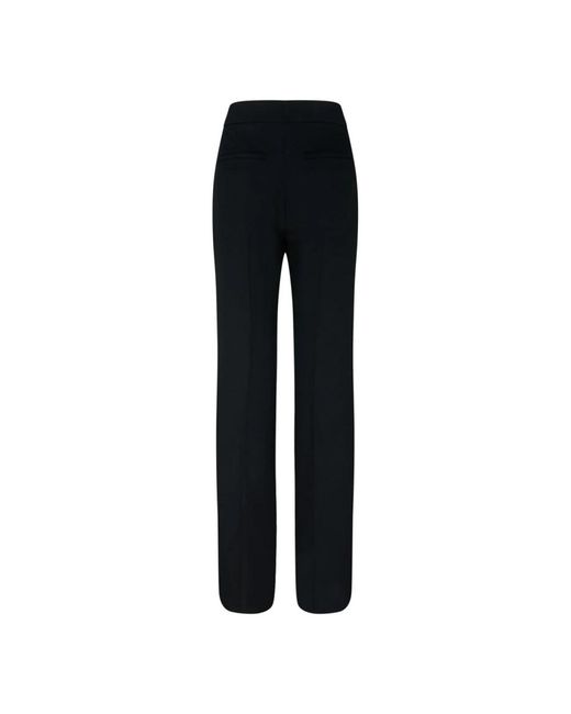 Jil Sander Black Straight Trousers
