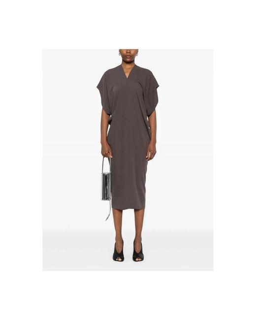 MM6 by Maison Martin Margiela Purple Midi Dresses