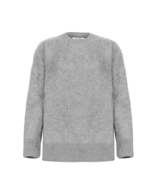 Max Mara Gray Cashmere Knitwear