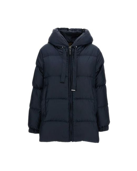 Max Mara Blue Winter Jackets