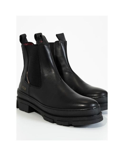 Replay Black Chelsea Boots for men
