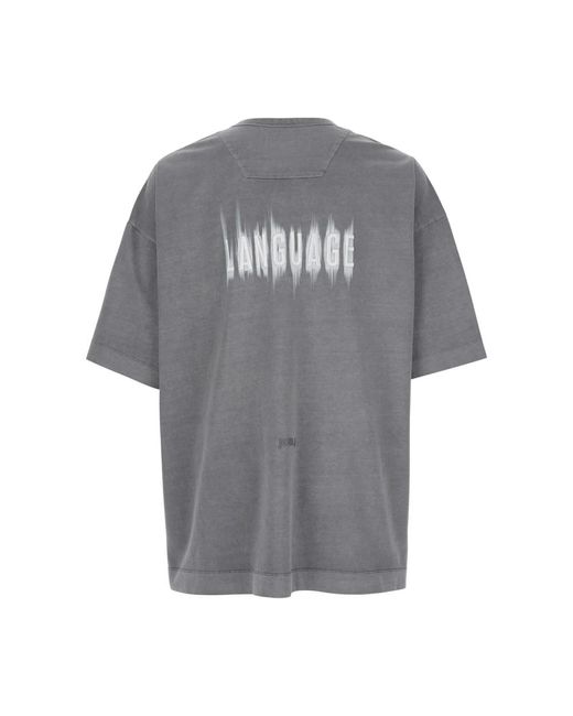 Juun.J T-Shirts in het Gray voor heren