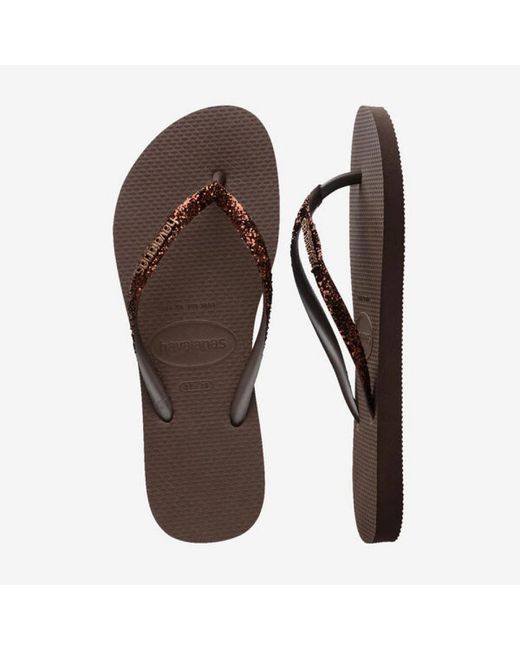 Havaianas Brown Flip Flops