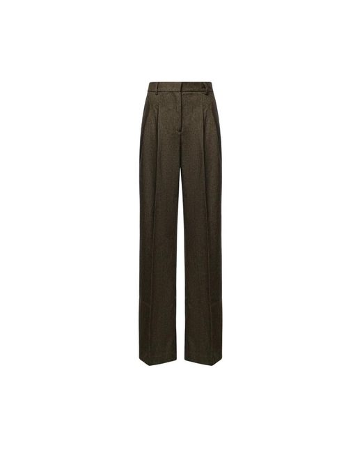 ANDAMANE Brown Wide Trousers