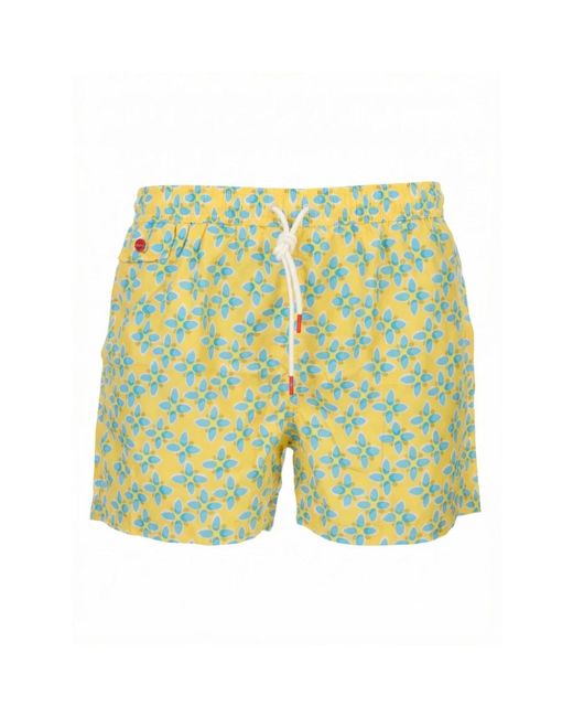 Kiton Yellow Beachwear for men