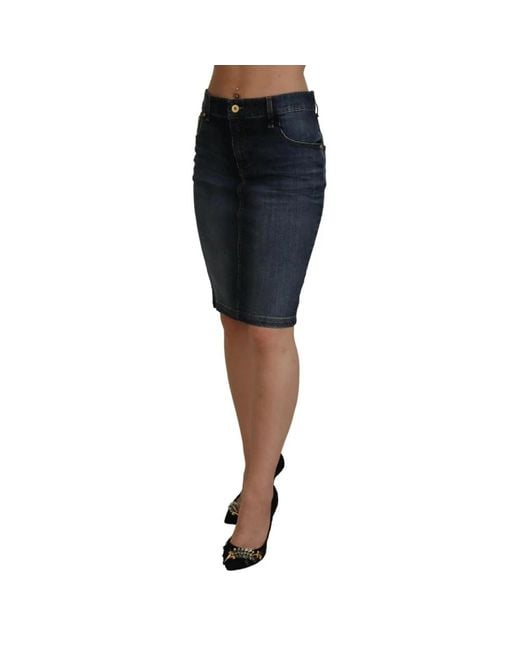 Fiorucci Black Denim Skirts