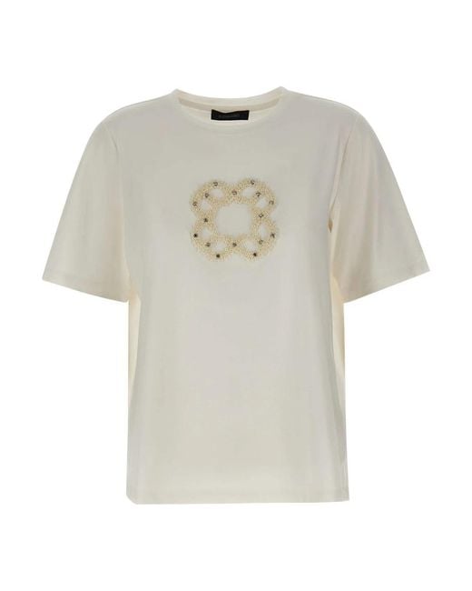 Elena Miro Natural T-Shirts