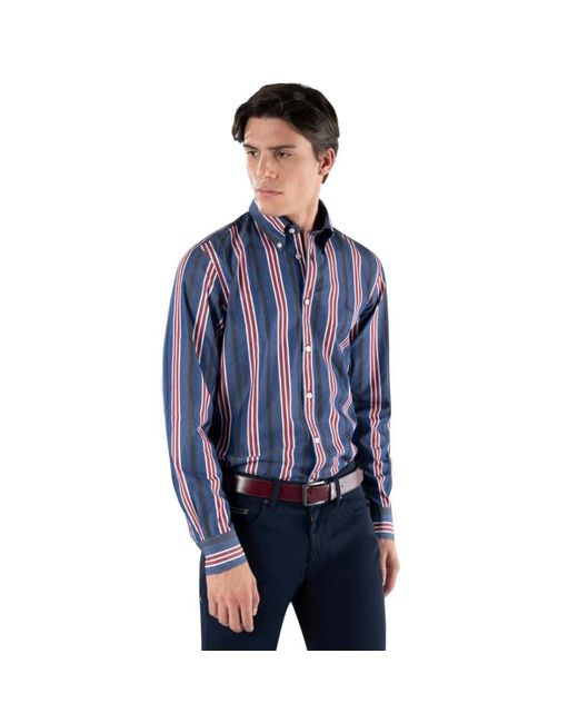 Harmont & Blaine Blue Shirts for men