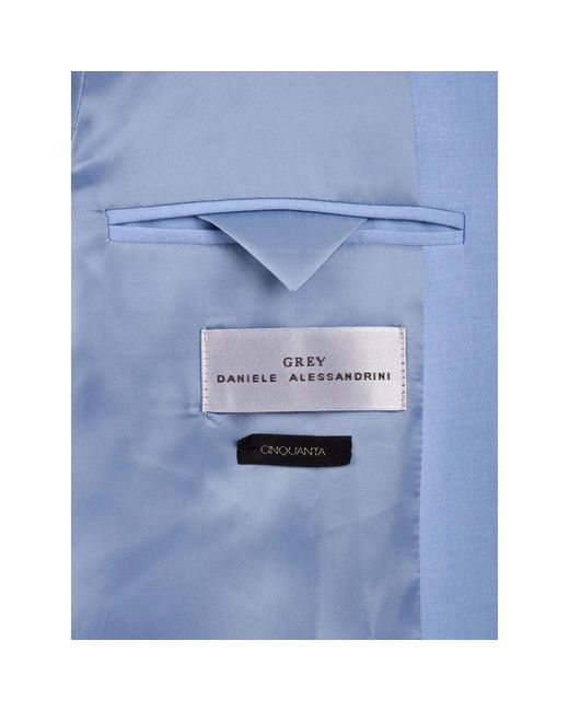 Daniele Alessandrini Blaue jacke amalfi 21 in Blue für Herren
