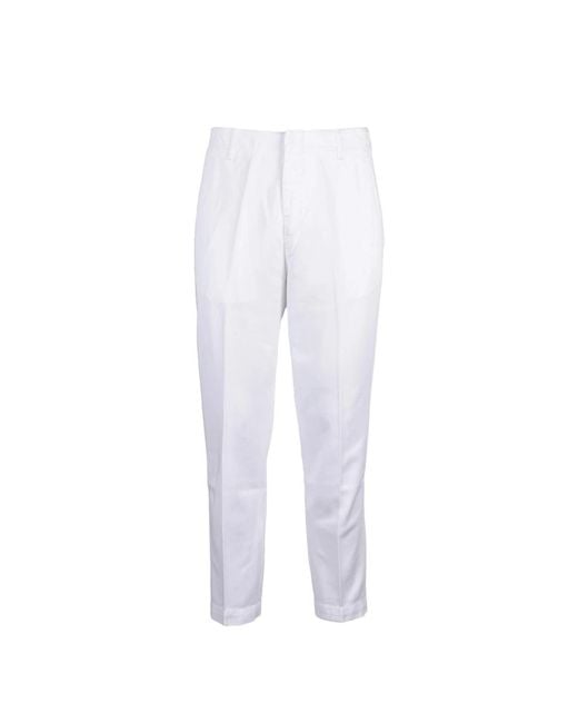 Dondup White Chinos