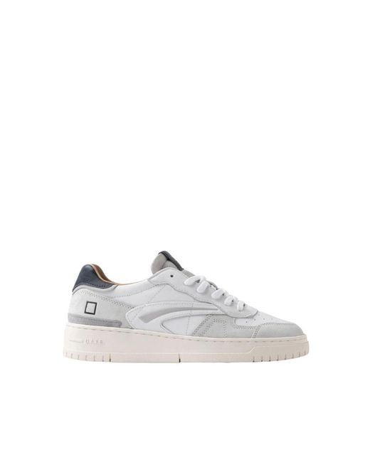 Date White Sneakers for men