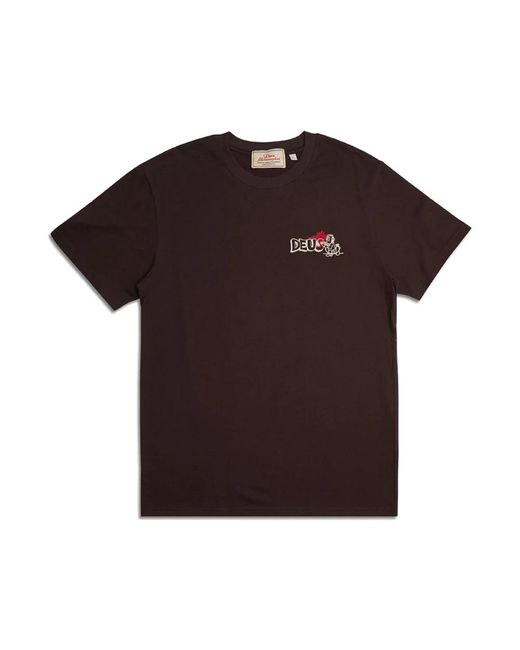 T-Shirts di Deus Ex Machina in Brown da Uomo
