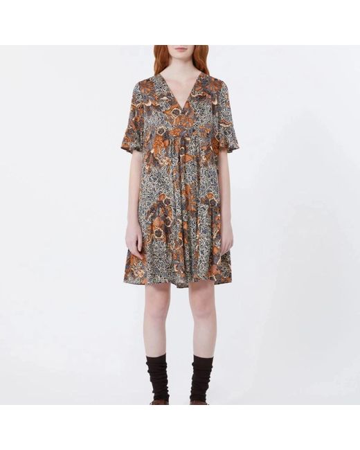 Weekend by Maxmara Gray Short Dresses