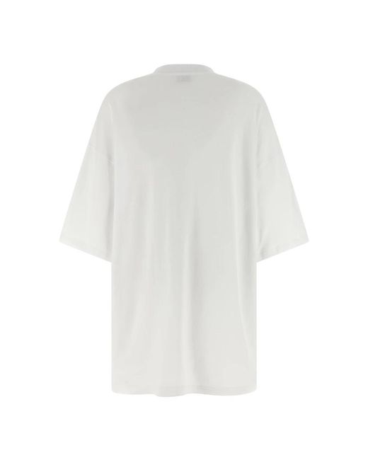 Moschino White Short Dresses