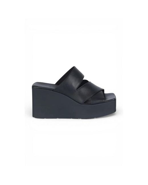 Vic Matié Blue Wedges