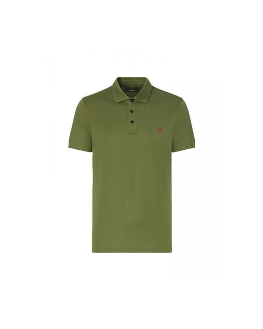 Peuterey Green Polo Shirts for men