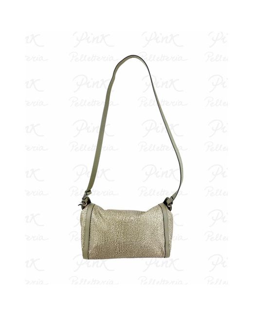 Shoulder Bags di Borbonese in Metallic
