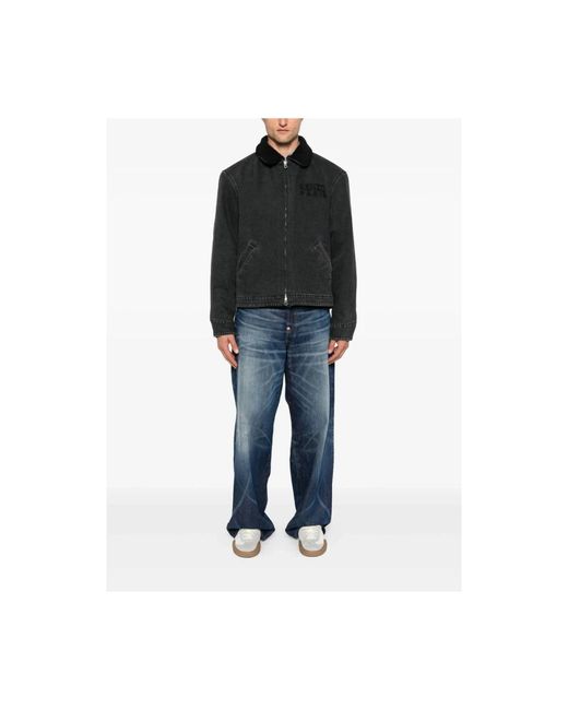 Denim Jackets KENZO de hombre de color Black