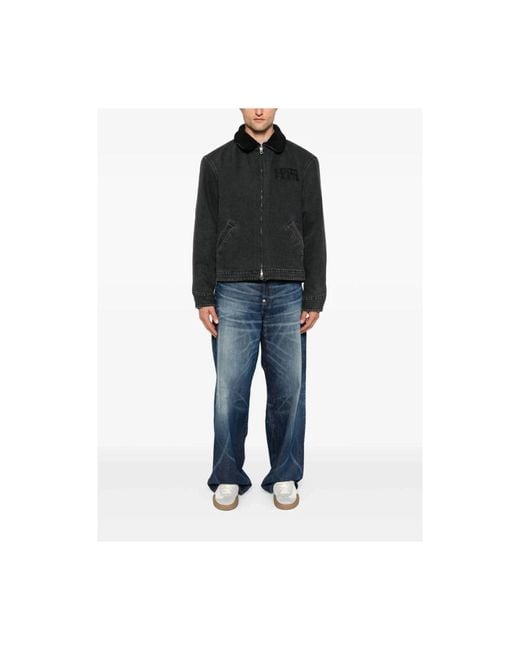 KENZO Black Denim Jackets for men
