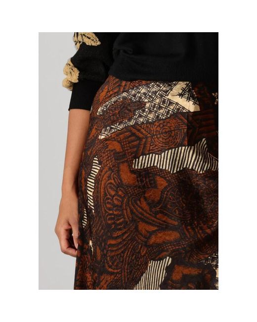 Mes Demoiselles Bruine Anchor Rok in het Brown