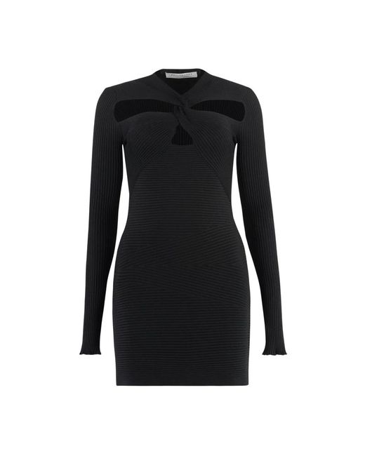 Philosophy Di Lorenzo Serafini Black Knitted Dresses
