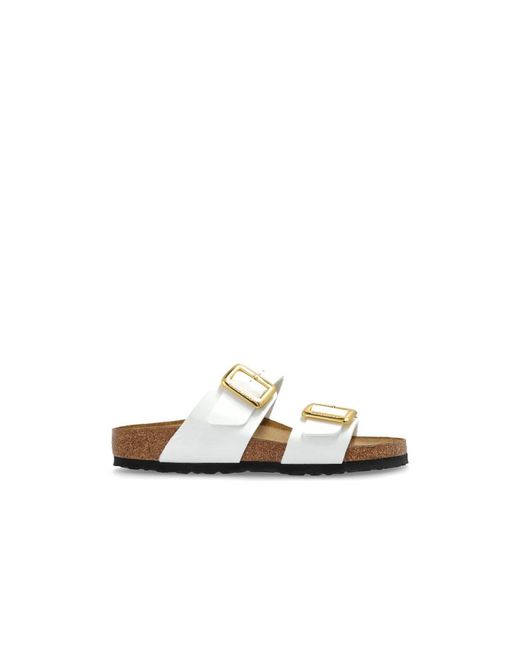 Birkenstock Natural Sliders