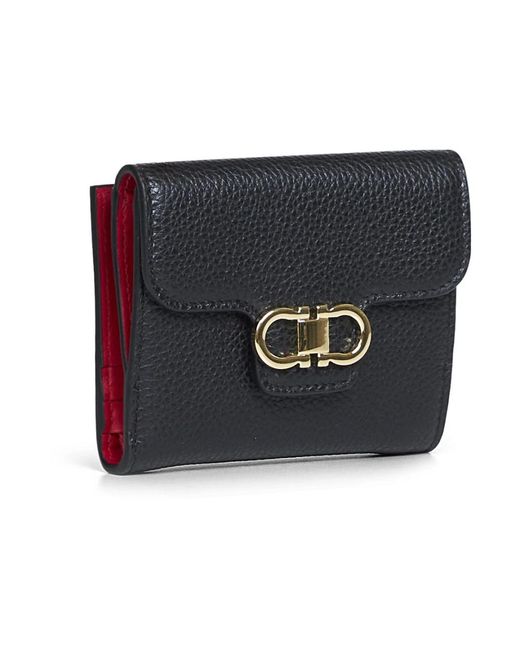 Ferragamo Black Wallets & Cardholders