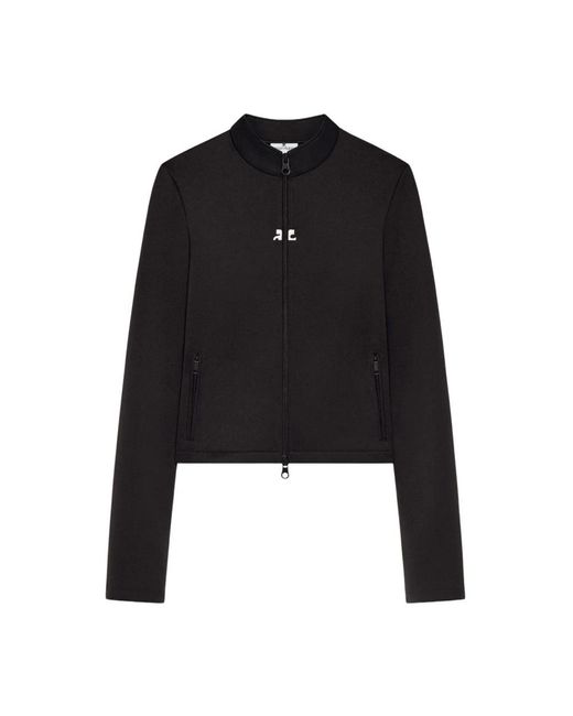 Courreges Black Light Jackets